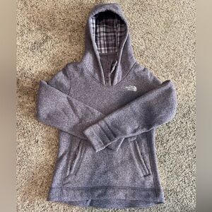 The North Face Women's Heather Purple Hoodie